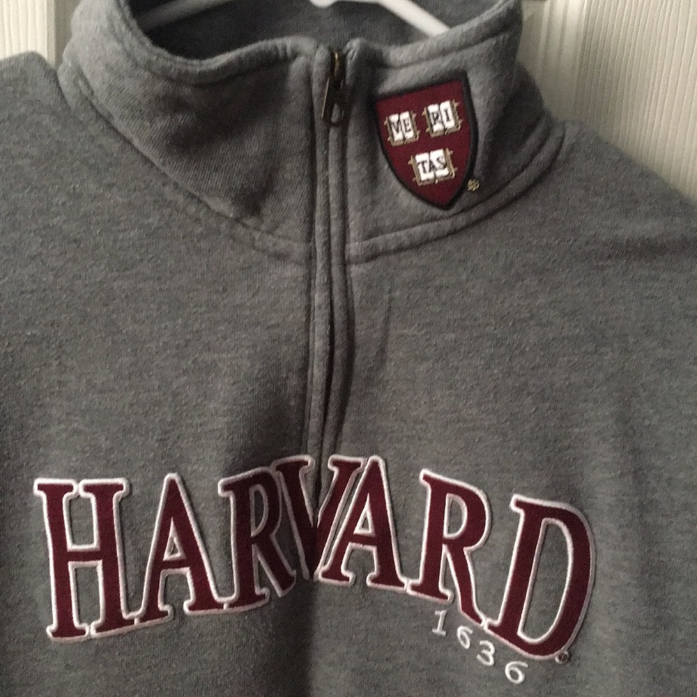 Harvard sweater zip